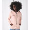 L164 B&C Ladies Organic Zipped Hood