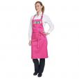 H171 Dennys Multi-Coloured Bib Apron