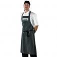 J171 Dennys Cotton Striped Butchers Apron