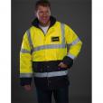 K166 Yoko Hi-Vis 2 Band Two Tone Jacket