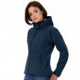 H164 B&C Ladies Hooded Softshell