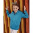 K163 Fruit of the Loom Kids Classic Hooded Sweat Jacket