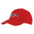 N154 Sandwich Trim Peak Baseball Cap