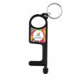 K109 No Touch Hygiene Key Ring - Full Colour