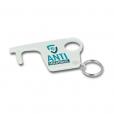 K109 Antimicrobial Recycled Plastic No Touch Hygiene Key Ring
