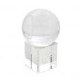 J128 60mm Crystal Globe on Base