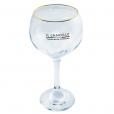 H146 Gin Glass with Gold Trim