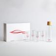 Q094 Chili Calypso Executive Recycled Glass Set