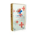 Q096 Bamboo Award Metal Plate Acrylic Front