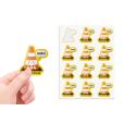 Q070 A4 Kiss Cut Vinyl Stickers
