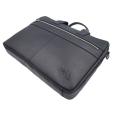 Q035 Pebbled Leather Laptop Bag