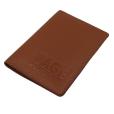 Q035 Pebbled Leather Passport Wallet