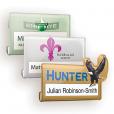 J110 Acrylic Name Window Badge