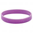 H113 Debossed Silicone Wristband