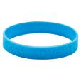 N077 Recessed Silicone Wristband