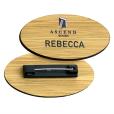 N080 MOSO Bamboo Name Badge