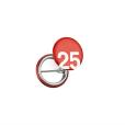 Q075 25mm Button Badge