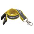 N078 20mm Reflective Flat Polyester Lanyard
