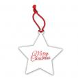 J121 Recycled Star  Christmas Tree Decoration