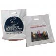 L130 30% Recycled Patch Handle Carrier Bag