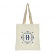 L133 Rainbow Handled Cotton Shopper - Full Colour