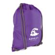 N066 Heavyweight Polyester Drawstring Bag - Spot Colour