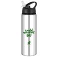 Q078 Tide 750ml Snap Cap Water Bottle - Spot Colour