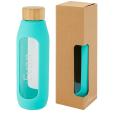 M015 Avenue Borosilicate Glass Bottle with Bamboo Lid