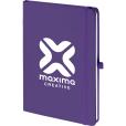 Q129 Mood Soft Feel Notebook - Spot Colour