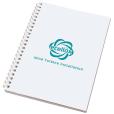 Q127 A5 Wiro-Smart Card Cover Notepad - Spot Colour