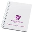 N144 A6 Wiro Smart Card Cover Notepad - Spot Colour