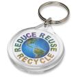 M095 Adview Round Plastic Key Ring 17