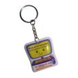 N041 Shaped PVC Key Ring Torch