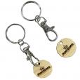L101 Bamboo Trolley Coin Key Ring