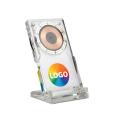 Q016 Clarion Transparent Wireless Charging Phone Stand