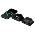 Q016 Armus 3 in 1 15W Foldable Wireless Charger - Full Colour