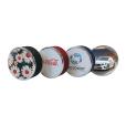 Q013 Circular Retractable Charging Cable - Full Colour
