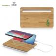 K095 Bamboo Organiser Wireless Charger