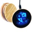 M083 Bamboo LED Logo Charging Pad