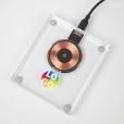 Q016 Clarion Transparent Wireless Charger