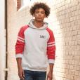 P159 Jerzees NuBlend Varsity Colour-Block Hoodie