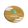P093 Moso Bamboo Coaster - Full Colour