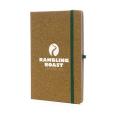P146 Recycled Tea Ground and Cork A5 Notebook