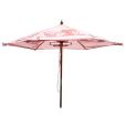 P075 6 Panelled Parasol