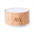 J069 Bamboo Bluetooth Drum Speaker